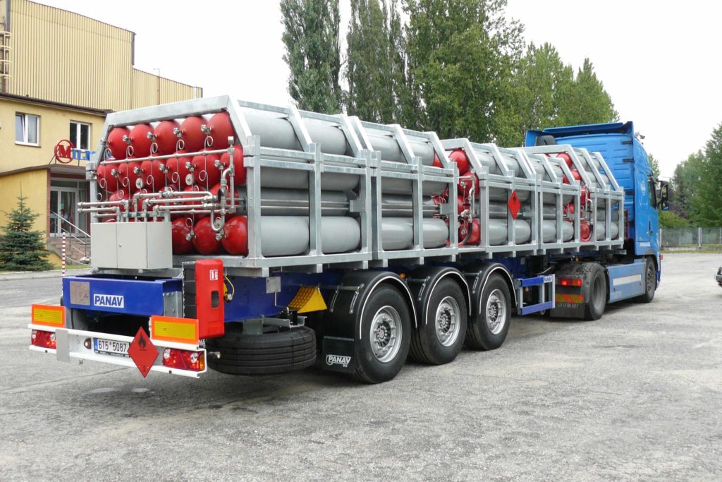 транспорт на газови бутилки