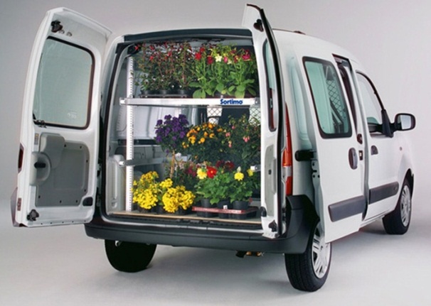 транспорт на цветя