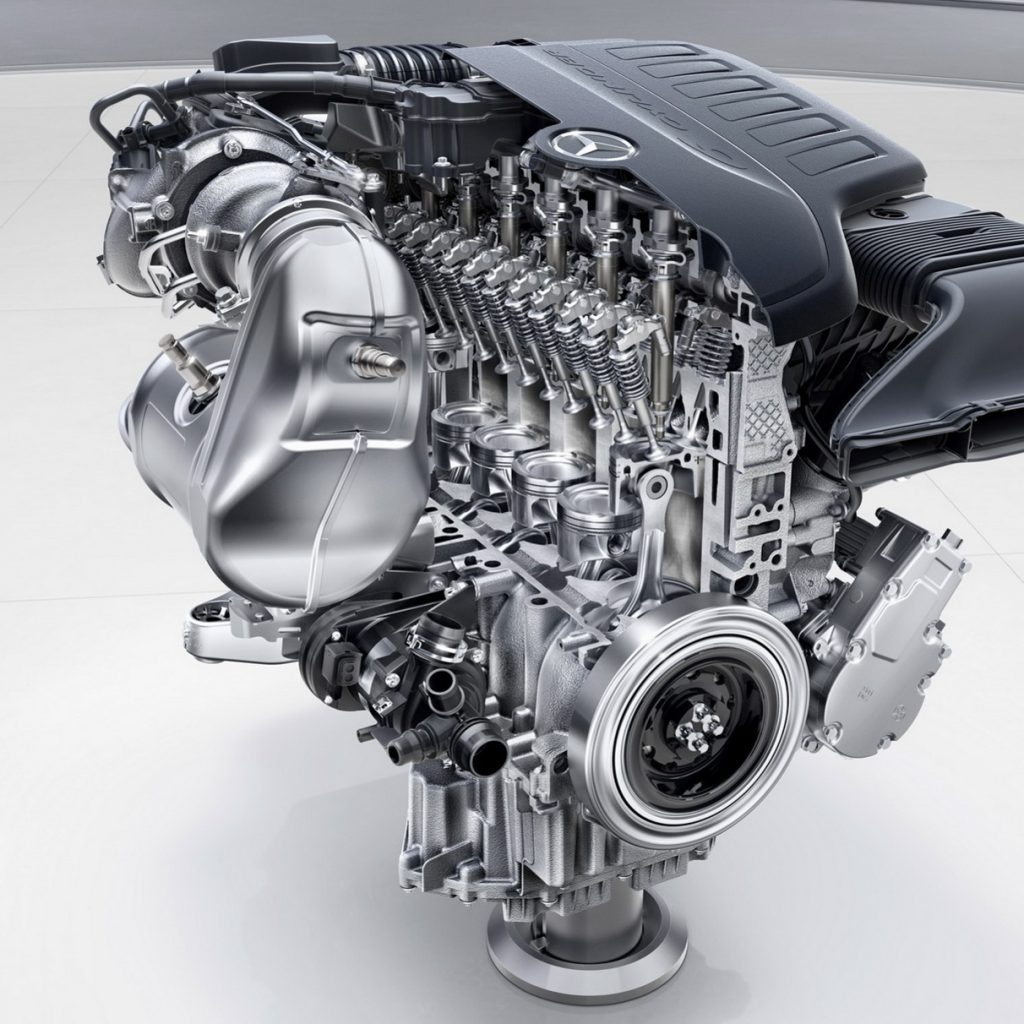 двигателят е спрял