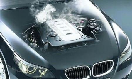 прегряване на двигателя